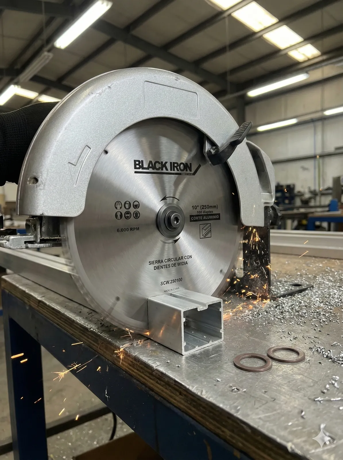 Sierra Circular Corte Aluminio (10" y 12")